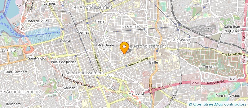 localisation de l'entreprise MONSIEUR JEAN-YVES LOSSI à MARSEILLE