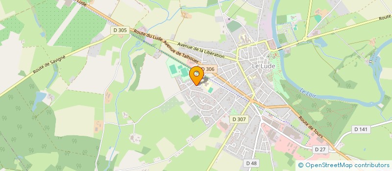 localisation de l'entreprise MONSIEUR JEAN-YVES MAHEU  COULONGE