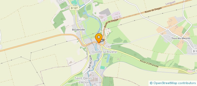 localisation de l'entreprise MONSIEUR JEAN-YVES MARC  OUVILLE-LA-RIVIERE