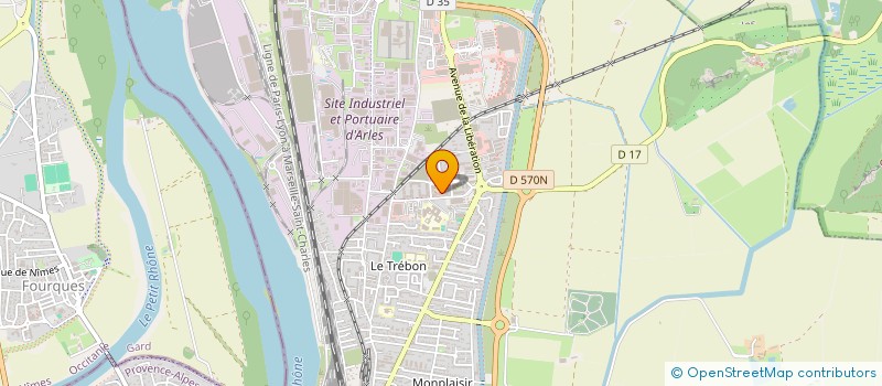 localisation de l'entreprise MONSIEUR JEAN-YVES MARTIN à ARLES