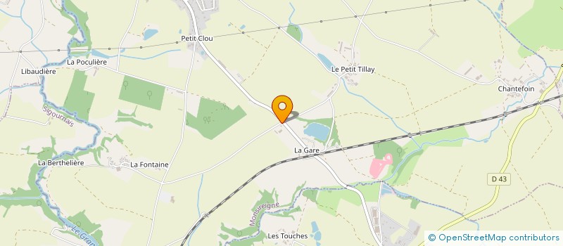 localisation de l'entreprise MONSIEUR JEAN-YVES MARY  MONSIREIGNE