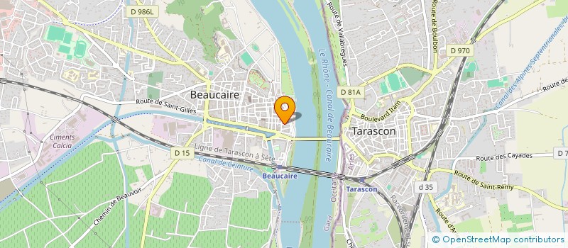 localisation de l'entreprise MONSIEUR JEAN-YVES MENELLA à BEAUCAIRE