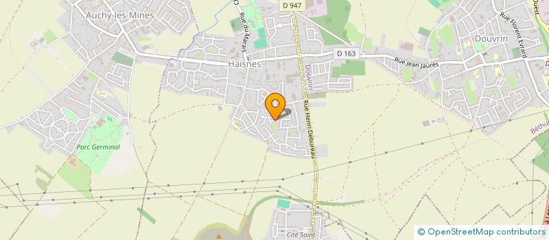 localisation de l'entreprise MONSIEUR JEAN-YVES MERLIN à HAISNES