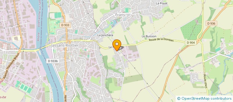 localisation de l'entreprise MONSIEUR JEAN-YVES MEYREL à FRANS
