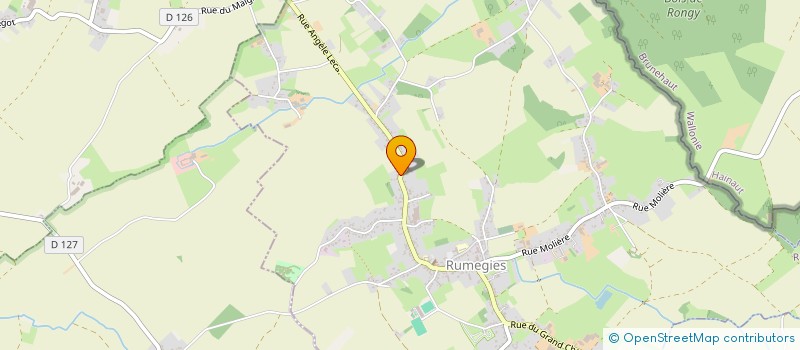 localisation de l'entreprise MONSIEUR JEAN-YVES MIDAVAINE  RUMEGIES