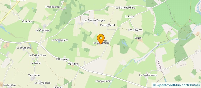 localisation de l'entreprise MONSIEUR JEAN-YVES MILON  SAVIGNE-SOUS-LE-LUDE