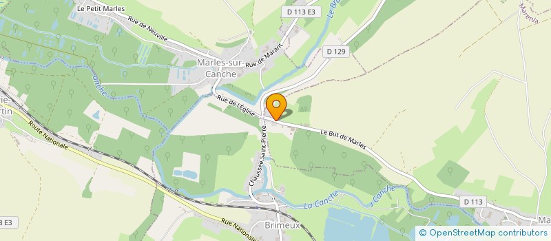 localisation de l'entreprise MONSIEUR JEAN-YVES MONSCAVOIR  MARENLA