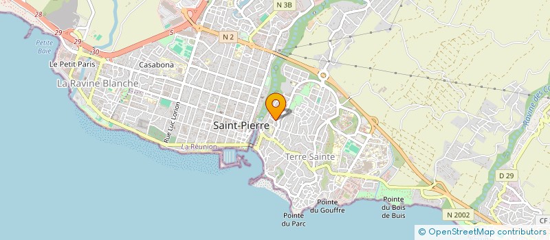 localisation de l'entreprise MONSIEUR JEAN-YVES MUSSARD à SAINT-PIERRE