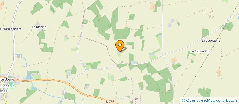 localisation de l'entreprise MONSIEUR JEAN-YVES NAUDIN  LES HERMITES