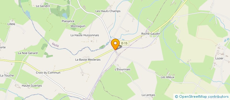 localisation de l'entreprise MONSIEUR JEAN-YVES NOURRY à MELLE