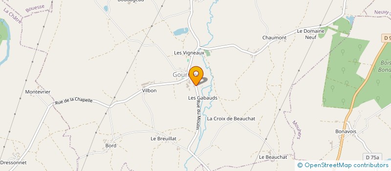localisation de l'entreprise MONSIEUR JEAN-YVES OLIVIER à GOURNAY