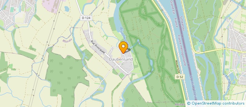 localisation de l'entreprise MONSIEUR JEAN YVES PATACHEK  DAUBENSAND