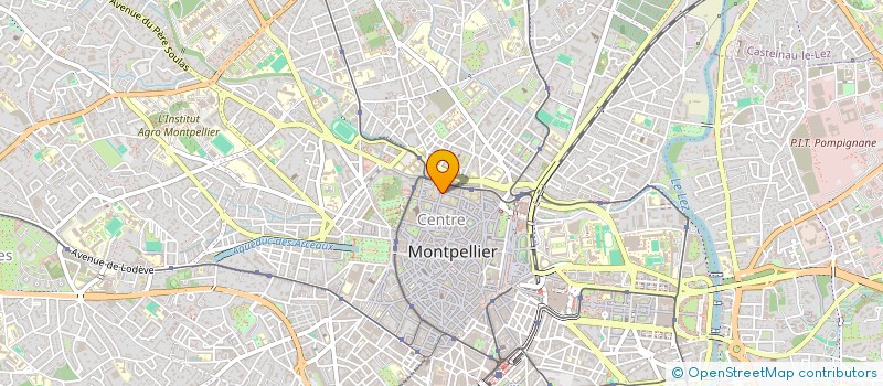 localisation de l'entreprise MONSIEUR JEAN YVES PELICIER à MONTPELLIER