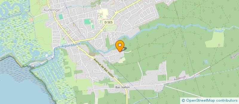 localisation de l'entreprise MONSIEUR JEAN YVES PELLETIER  AUDENGE