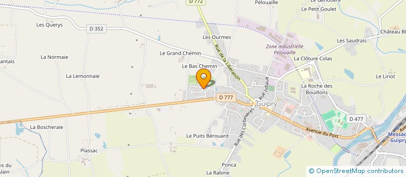 localisation de l'entreprise MONSIEUR JEAN-YVES PERINA à GUIPRY-MESSAC