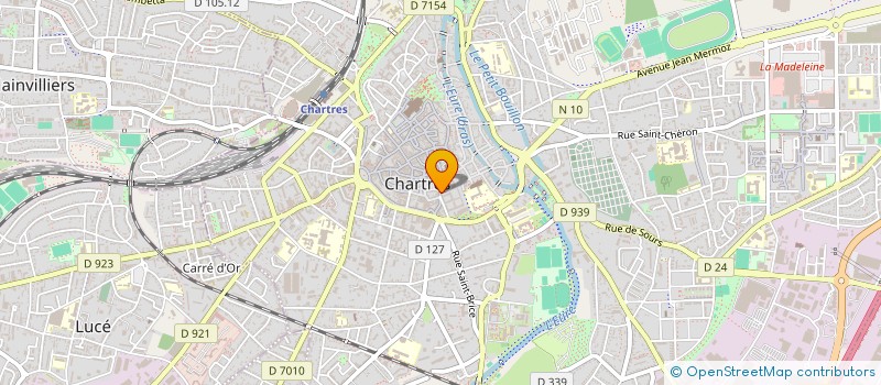 localisation de l'entreprise MONSIEUR JEAN-YVES POTTIN à CHARTRES