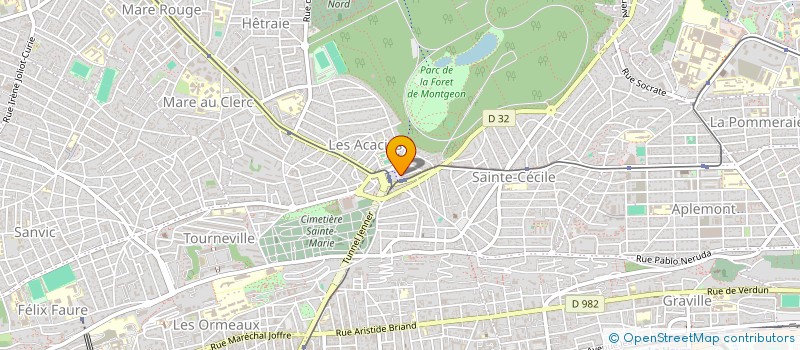 localisation de l'entreprise MONSIEUR JEAN-YVES POULEAU à LE HAVRE