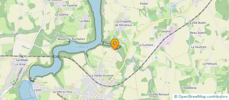 localisation de l'entreprise MONSIEUR JEAN-YVES PRIE à PLEUDIHEN-SUR-RANCE