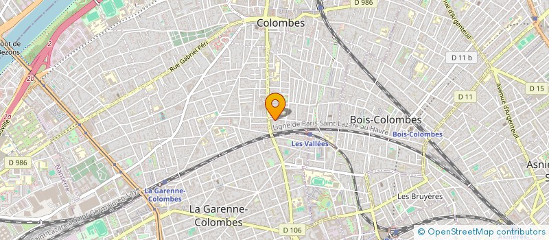 localisation de l'entreprise MONSIEUR JEAN-YVES PRIGENT à COLOMBES