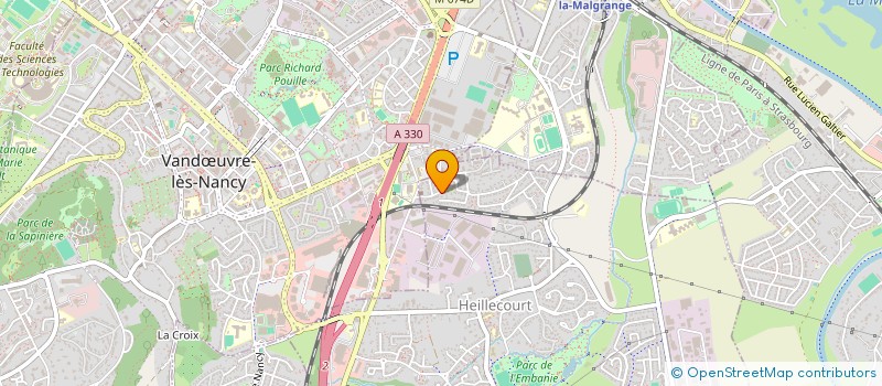 localisation de l'entreprise MONSIEUR JEAN-YVES RAIGUE  HEILLECOURT