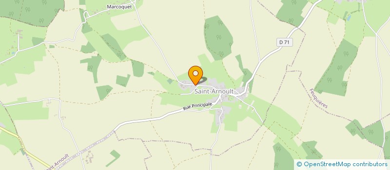 localisation de l'entreprise MONSIEUR JEAN-YVES RAMEZ  SAINT-ARNOULT