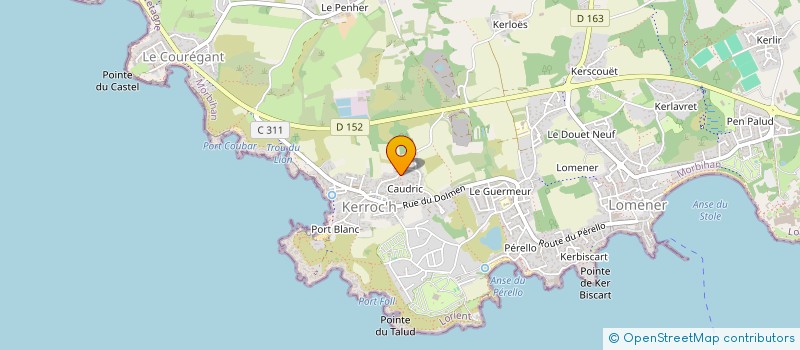 localisation de l'entreprise MONSIEUR JEAN-YVES RICHARD  PLOEMEUR