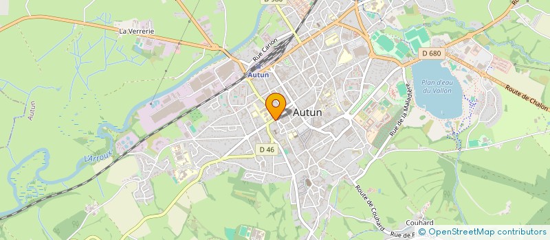 localisation de l'entreprise MONSIEUR JEAN-YVES RIVAUD  AUTUN