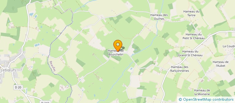 localisation de l'entreprise MONSIEUR JEAN-YVES ROLLAND  BEAUFAY