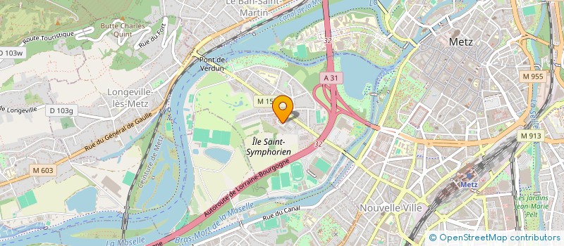 localisation de l'entreprise MONSIEUR JEAN-YVES ROTH  LONGEVILLE-LES-METZ