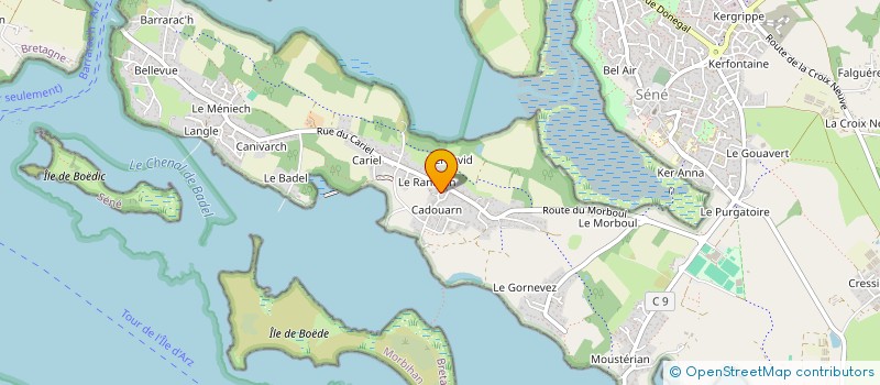 localisation de l'entreprise MONSIEUR JEAN YVES ROUSSEL à SENE