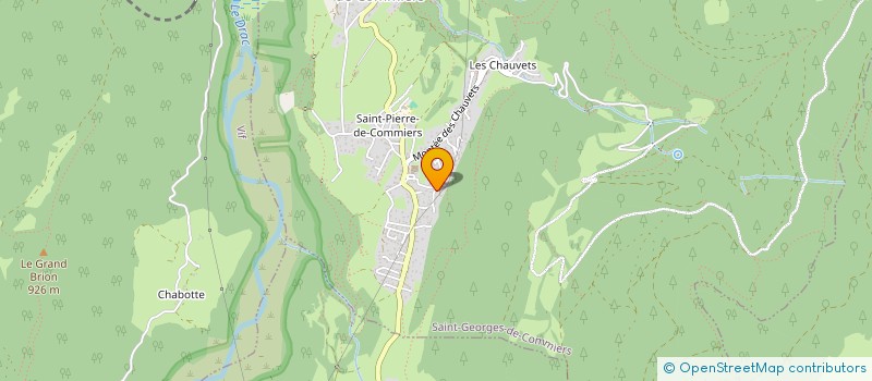 localisation de l'entreprise MONSIEUR JEAN-YVES ROUSSET  SAINT-GEORGES-DE-COMMIERS