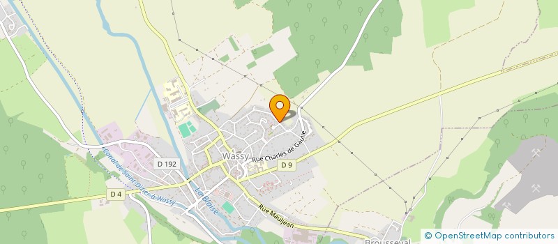 localisation de l'entreprise MONSIEUR JEAN-YVES ROYER  WASSY