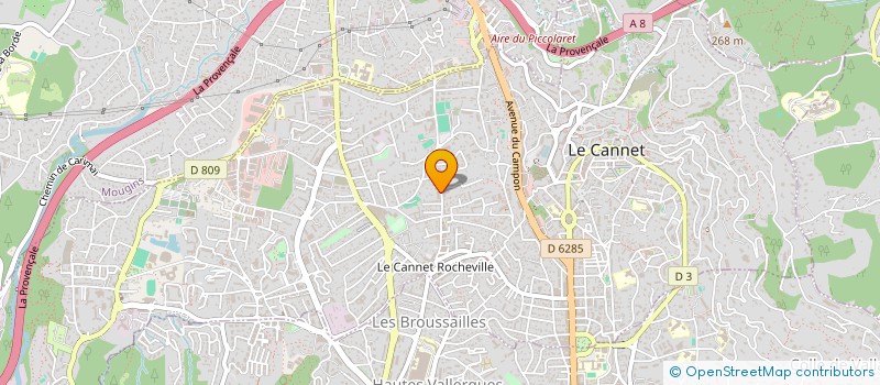localisation de l'entreprise MONSIEUR JEAN-YVES RUIZ à LE CANNET