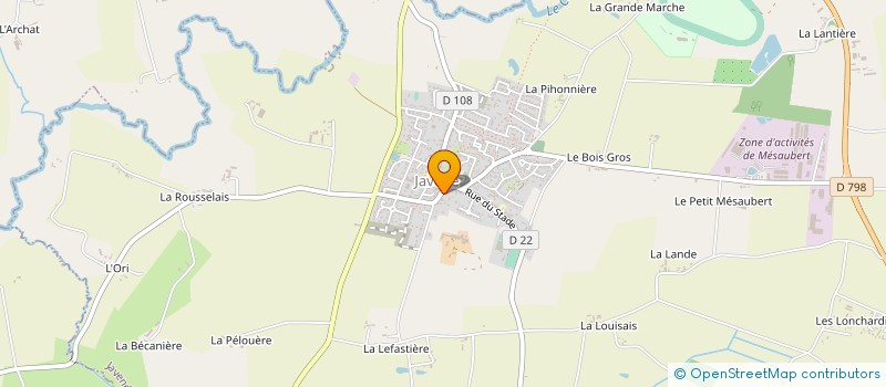localisation de l'entreprise MONSIEUR JEAN-YVES SEGUIN à JAVENE