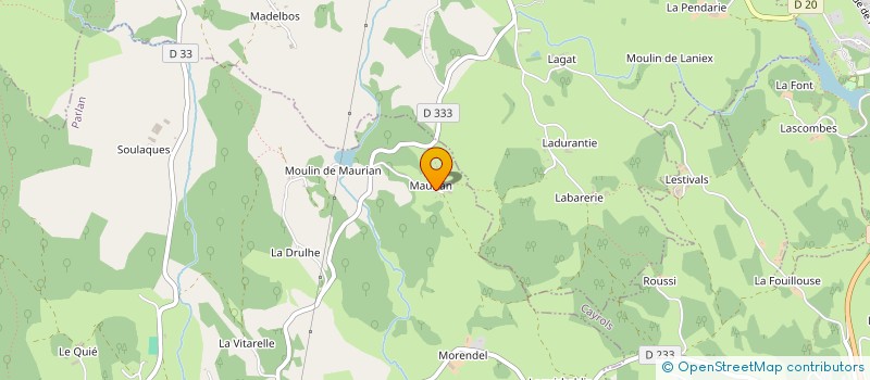 localisation de l'entreprise MONSIEUR JEAN-YVES SERRE à PARLAN