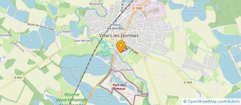 localisation de l'entreprise MONSIEUR JEAN YVES SOBETZKY à VILLARS-LES-DOMBES