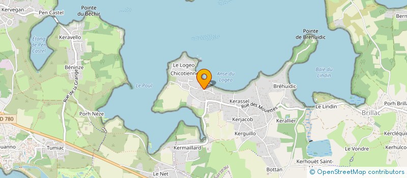 localisation de l'entreprise MONSIEUR JEAN YVES TARDY  SARZEAU