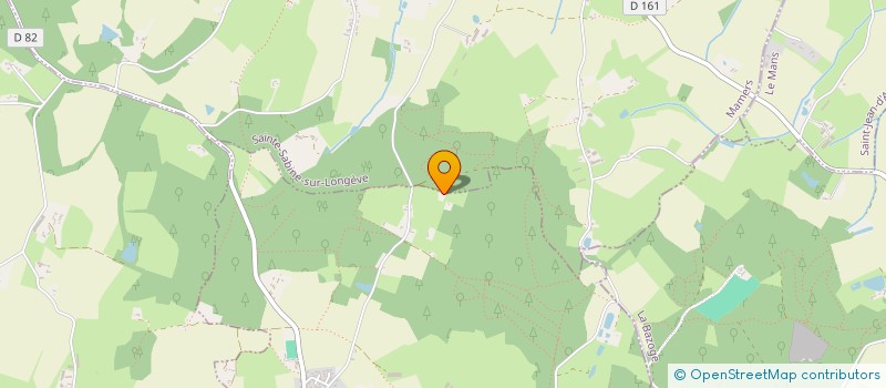 localisation de l'entreprise MONSIEUR JEAN-YVES TESSIER  LA CHAPELLE SAINT FRAY