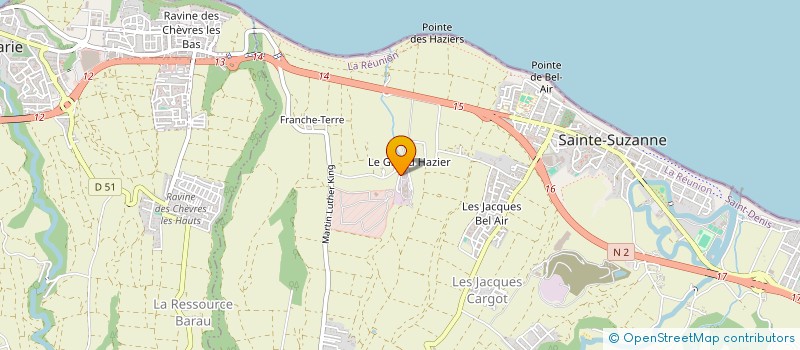 localisation de l'entreprise MONSIEUR JEAN-YVES TEYSSEDRE à SAINTE-SUZANNE