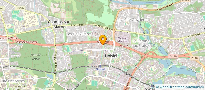 localisation de l'entreprise MONSIEUR JEAN-YVES THOMAS  NOISIEL