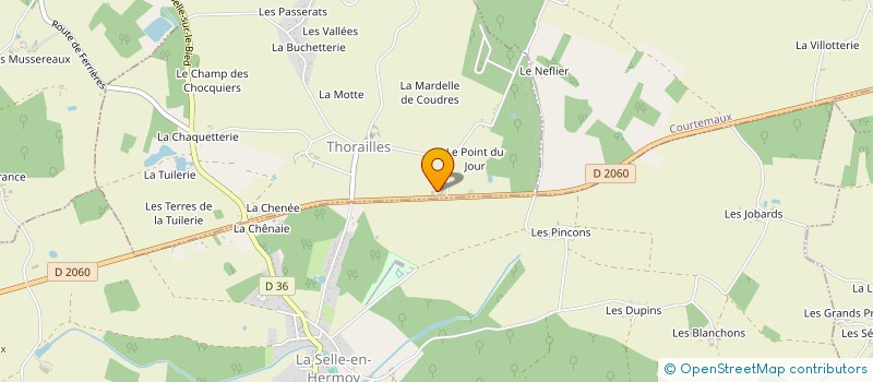 localisation de l'entreprise MONSIEUR JEAN-YVES TURGIS à THORAILLES