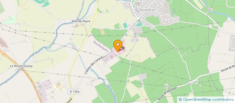 localisation de l'entreprise MONSIEUR JEAN YVES URSO  BOUILLARGUES