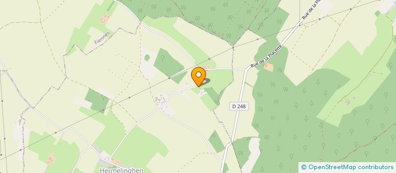 localisation de l'entreprise MONSIEUR JEAN-YVES VINCENT  HERMELINGHEN