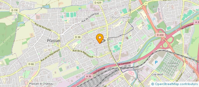 localisation de l'entreprise MONSIEUR JEAN ZACHARIAS à MULHOUSE