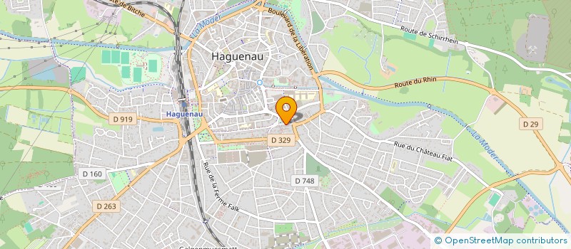 localisation de l'entreprise MONSIEUR JEAN ZACHARY à HAGUENAU