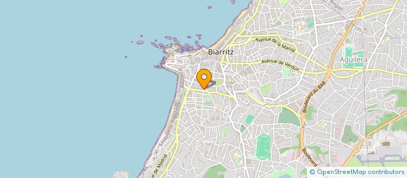 localisation de l'entreprise MONSIEUR JEAN ZAGHET à BIARRITZ