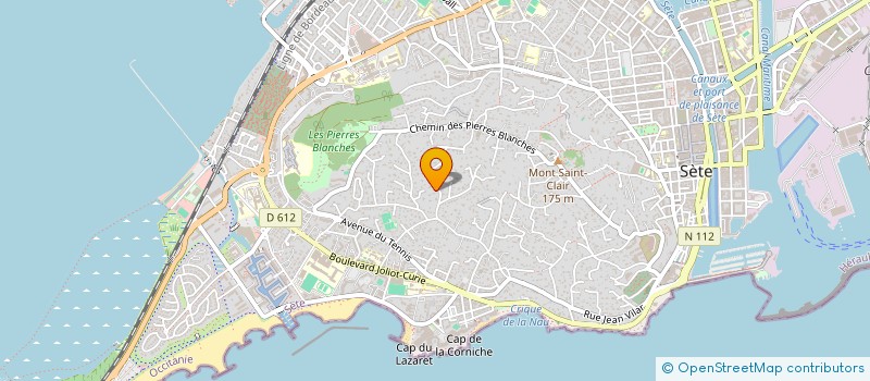 localisation de l'entreprise MONSIEUR JEAN ZAMBRANO à SETE