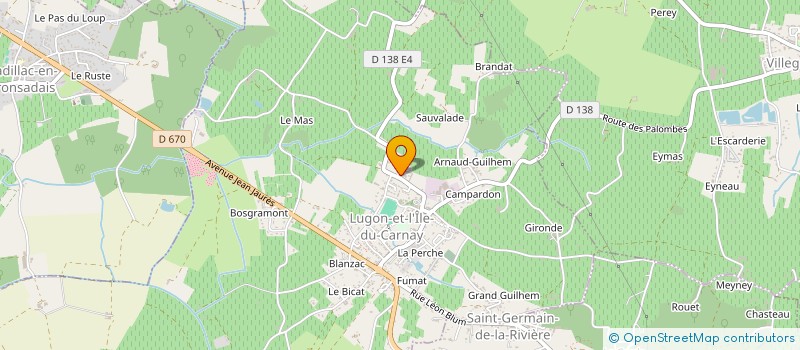 localisation de l'entreprise MONSIEUR JEAN ZANETTE à LUGON-ET-L'ILE-DU-CARNAY