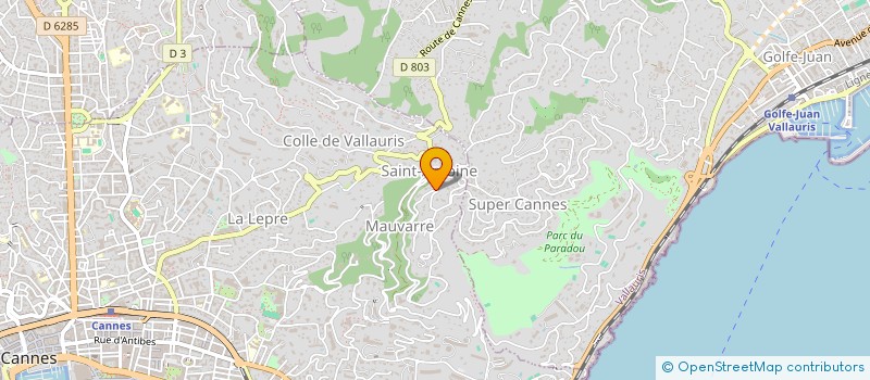 localisation de l'entreprise MONSIEUR JEAN ZANZI à CANNES