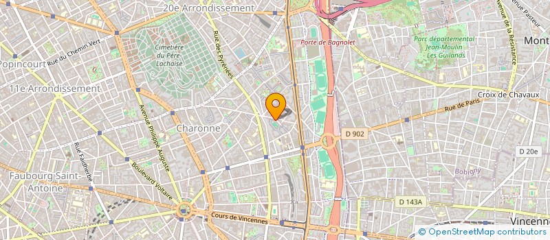 localisation de l'entreprise MONSIEUR JEAN ZEITINDJIOGLOU  PARIS